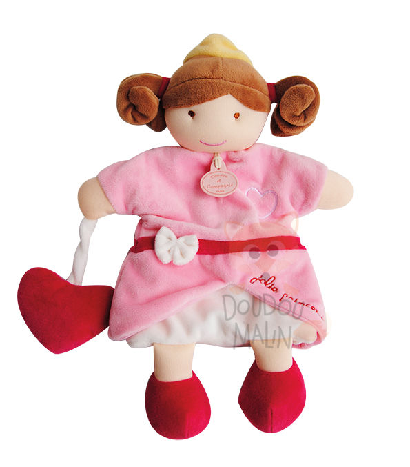  tale handpuppet pink princess heart 